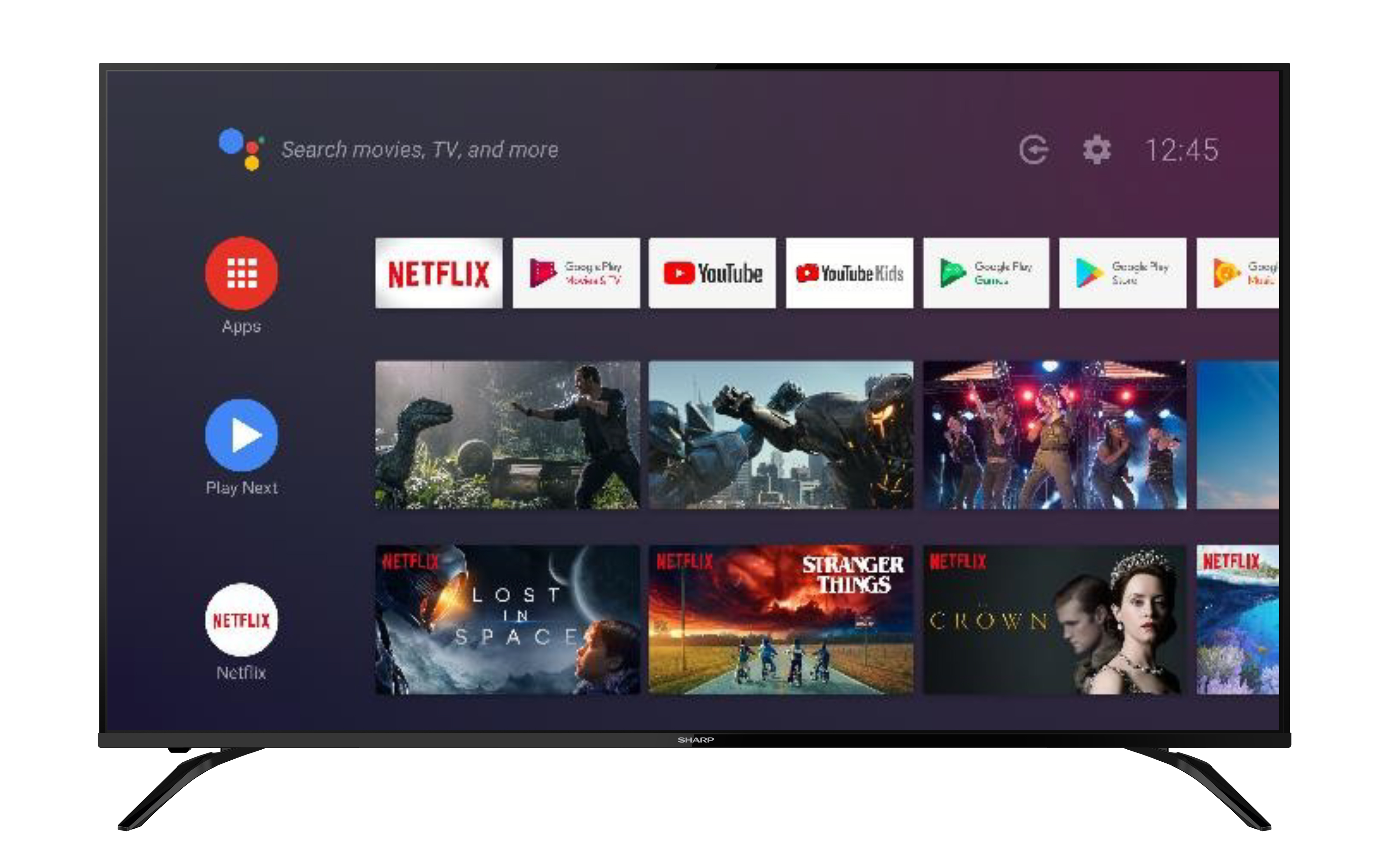 60 Inch 4K Ultra-HDR Android TV with Google Assistant 4T-C60CK1X