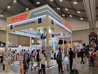 Booth Sharp di International Pet Expo 