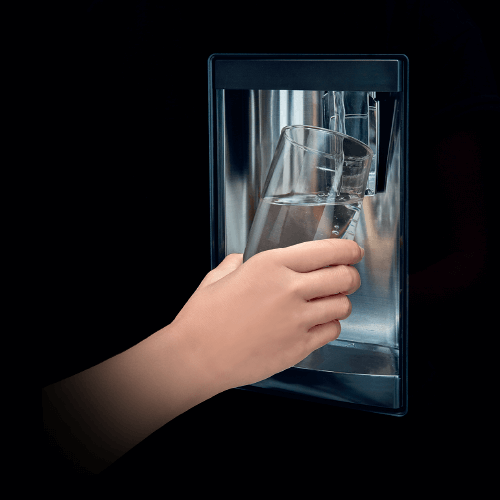 Refrigerator with automatic ice and water dispenser – SHARP Indonesia