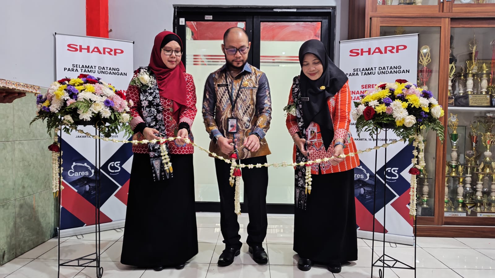 Peresmian Sharp Class di SMKN 39 Jakarta